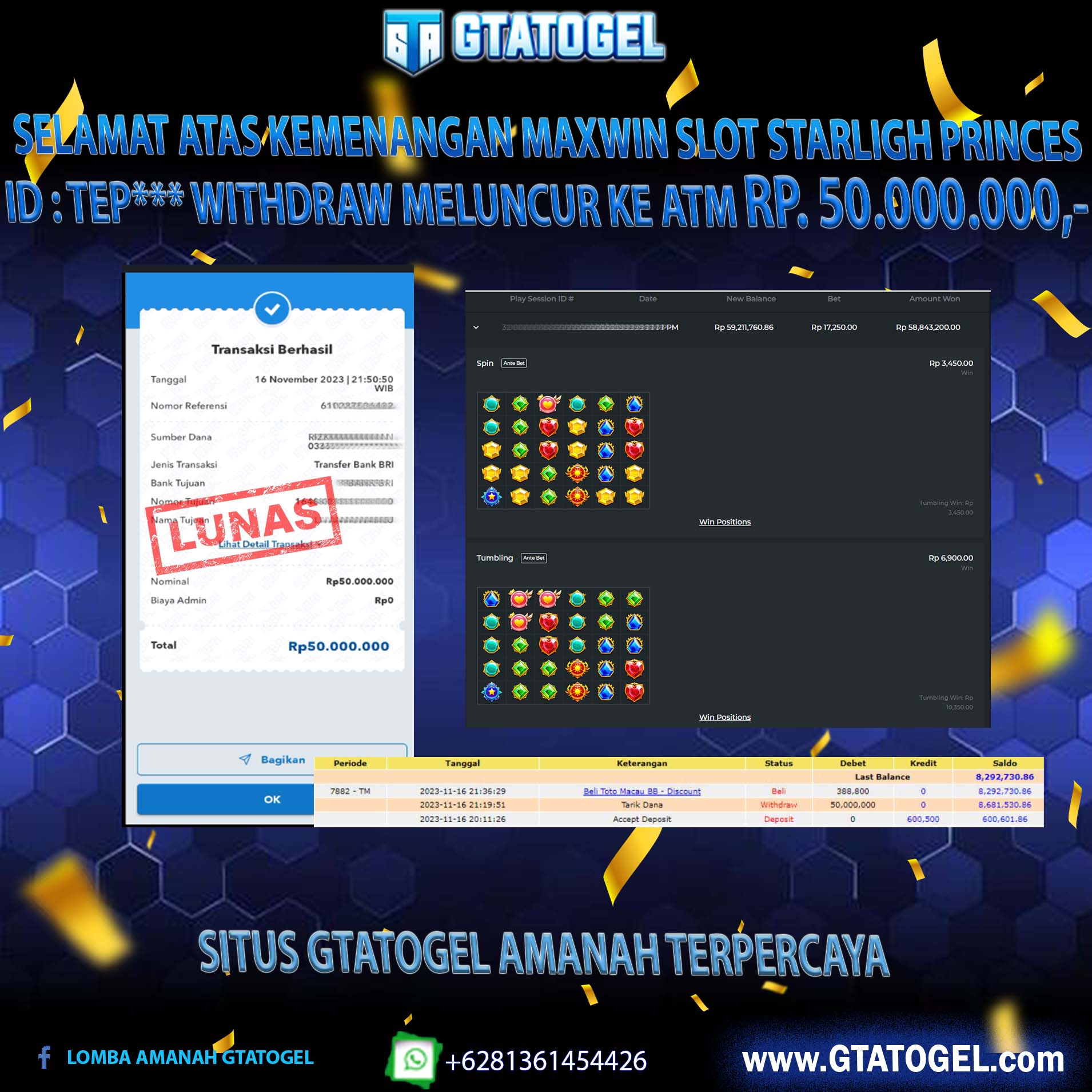 50 JT GTA SLOT STAR 20 NOV